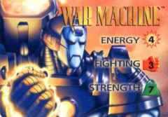 War Machine 3-Grid Character Card